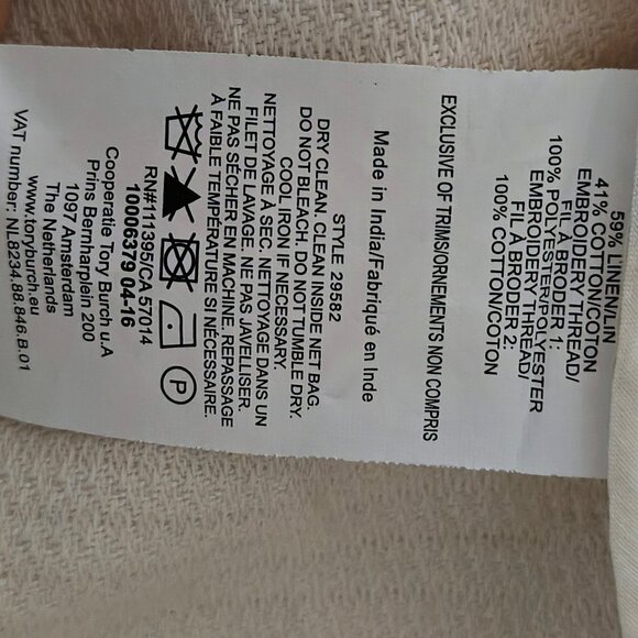 TORY BURCH Avery Sleeveless Tunic - Picture 10 of 10